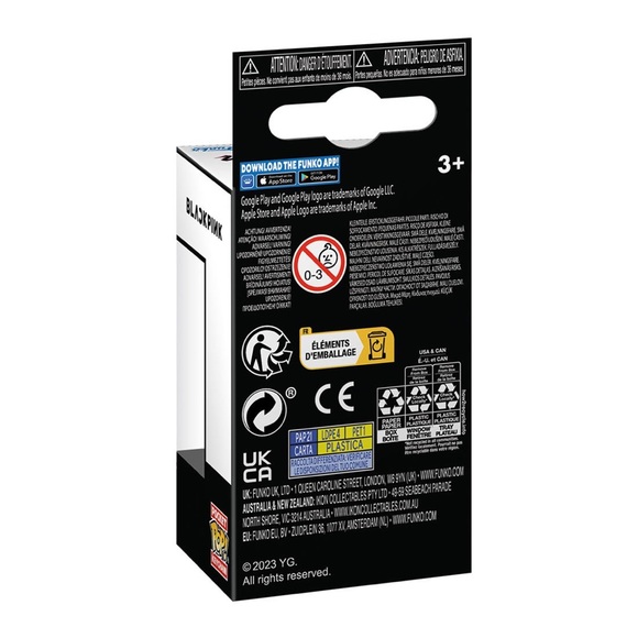 NIB Blackpink Rose Funko Pocket Pop! Key Chain - Picture 3 of 10